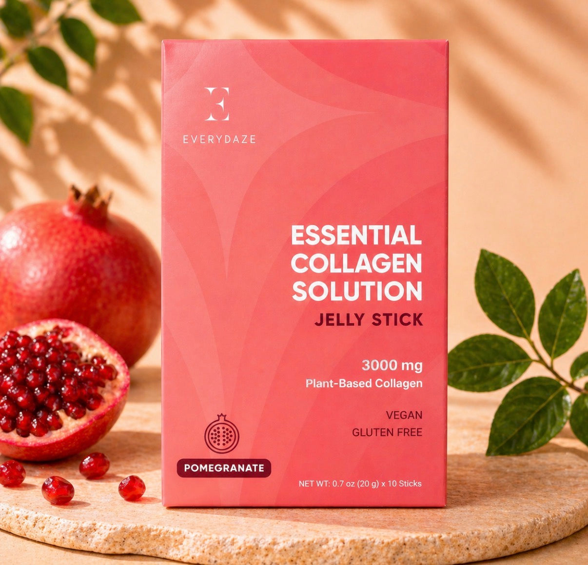 EVERYDAZE Essential Collagen Solution Jelly Stick - Pomegranate