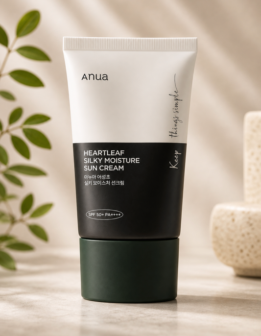 ANUA Heartleaf Silky Moisture Sun Cream