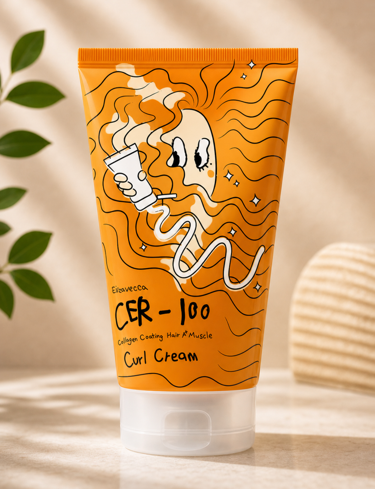 ELIZAVECCA CER-100 Collagen Coating Hair A+ Muscle Curl Cream
