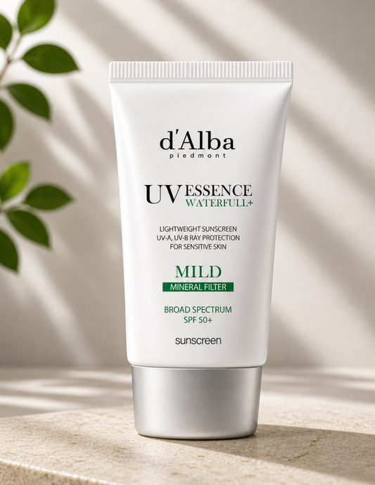 D'ALBA UV Essence Waterfull+ Broad Spectrum SPF50+ - Mild