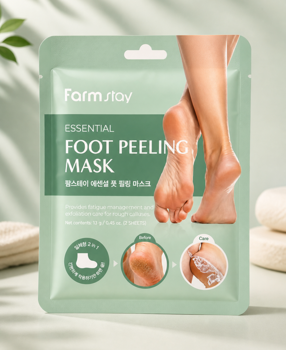 FARMSTAY Essential Foot Peeling Mask 13g