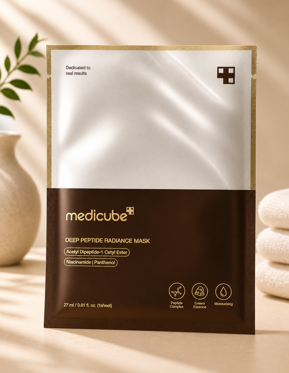 MEDICUBE Deep Peptide Radiance Mask 1pc