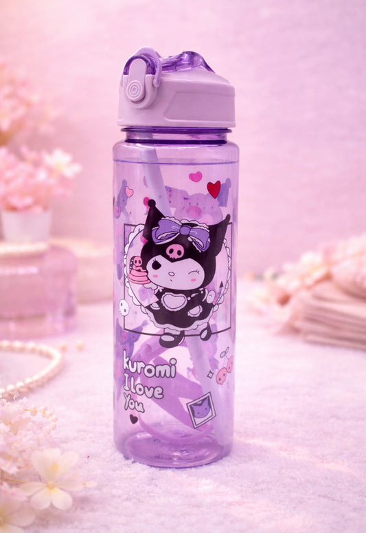 800ML Kuromi Character Portable Bottle