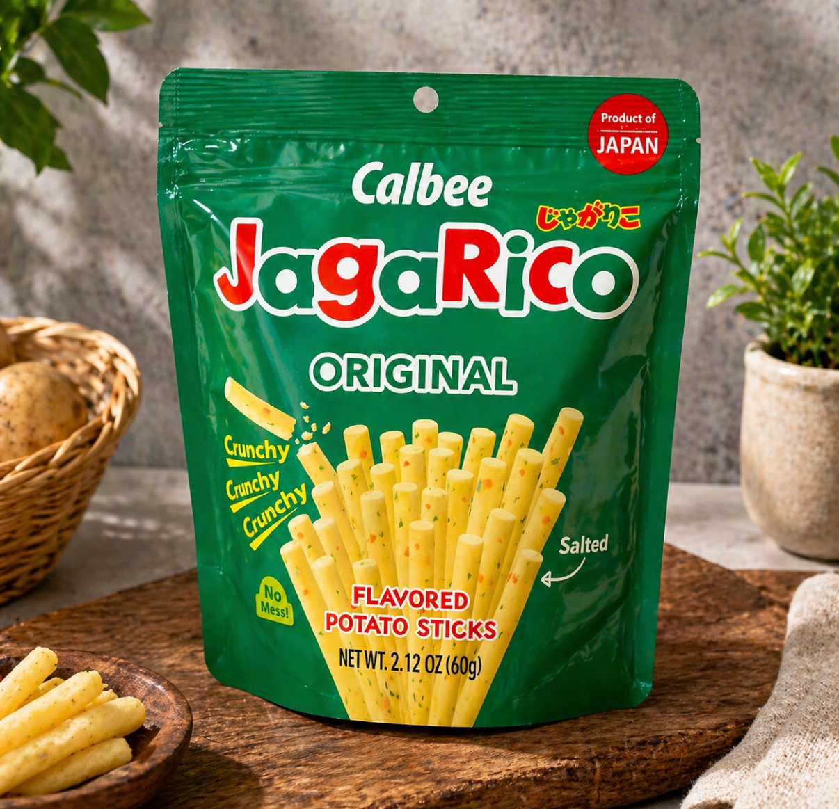 CALBEE JagaRico Potato Sticks - Original